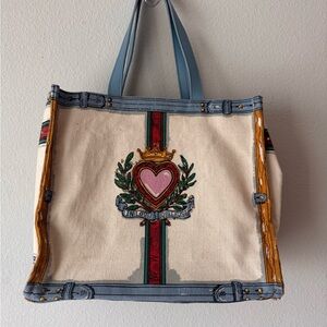 The Brighton Tom Clancy In Love We Trust Canvas Tote Bag